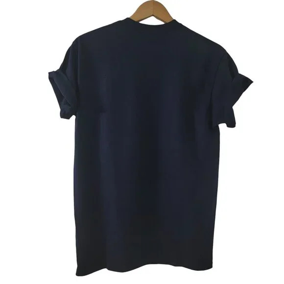 NEW | Gildan | Navy & Pink | Custom Unisex Short Sleeve Tee #NURSELIFE - Picture 3 of 4